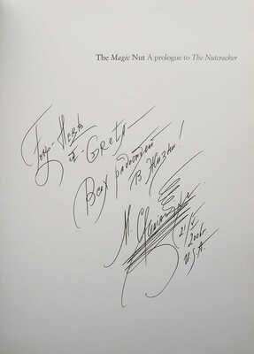 [Шемякин М., автограф]. [Шемякин М. Волшебный орех. Пролог к Щелкунчику]. Milano: Skira, 2005.